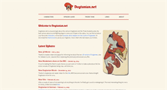 Desktop Screenshot of dogtanian.net